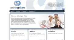 Desktop Screenshot of caringtoshare.org